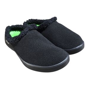 OOFOS OOcoozie Men’s Size 10.5 Mule Shoes Slides Sandals Slippers Black NWOT